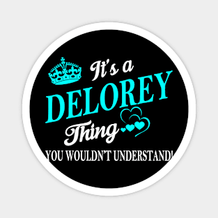 DELOREY Magnet